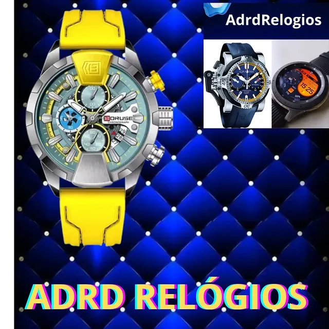 Boruse Chronograph Amarelo
