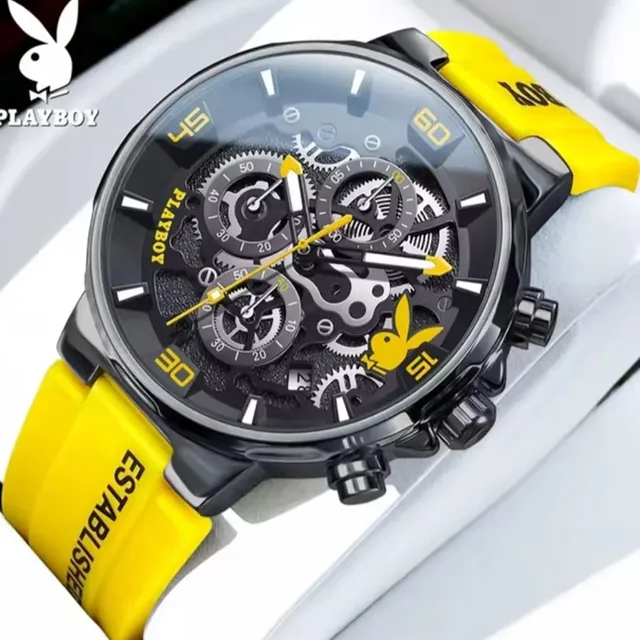 Playboy Skeleton Amarelo